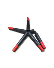 BASE RUEDAS ROJA PARA SILLAS CR1142, CR1146 CROMAD