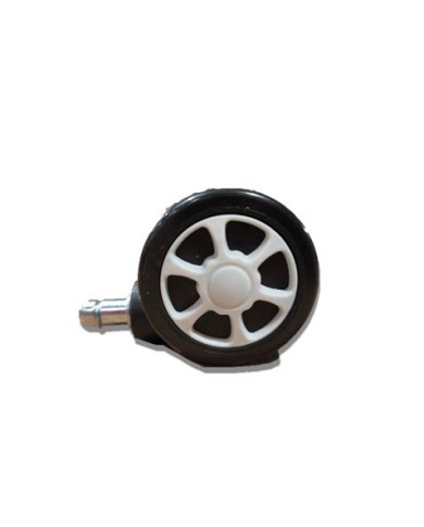 JUEGO DE 5 RUEDAS PRO BLANCAS PARA SILLA CR1145 CROMAD