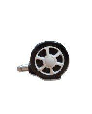 JUEGO DE 5 RUEDAS PRO BLANCAS PARA SILLA CR1145 CROMAD