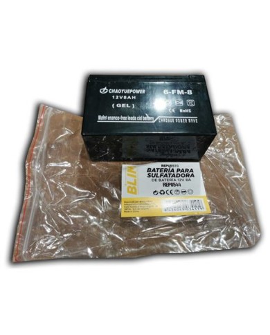 BATERIA PARA SULFATADORA DE BATERIA 12V 8A BLIM