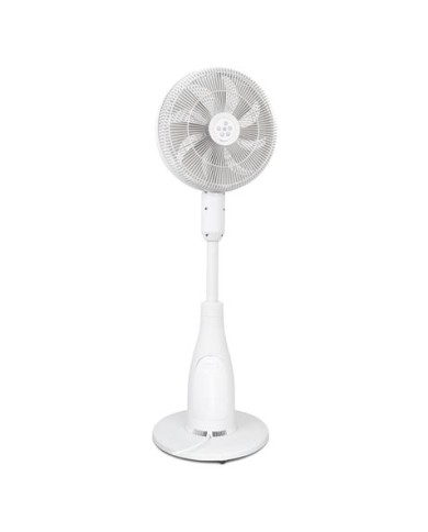 REAC VENTILADOR NEBULIZADOR DESIGN PRO 80W CON MANDO Y LUZ LED MUVIP