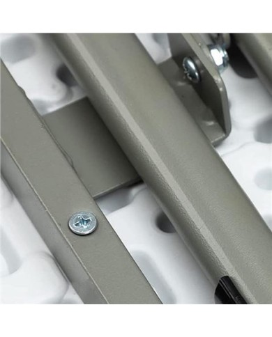 REACONDICIONADA MESA DE RESINA REDONDA PLEGABLE 160X74CM 4.5CM SUNGARDEN