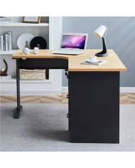 REACONDICIONADO A MESA ESCRITORIO MS900 140X120X75CM L DERECHA + CAJONERA