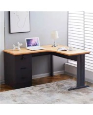 REACONDICIONADO A MESA ESCRITORIO MS900 140X120X75CM L IZQUIERDA + CAJONERA