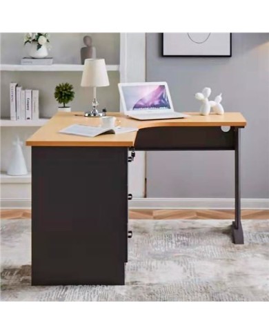 REACONDICIONADO A MESA ESCRITORIO MS900 140X120X75CM L IZQUIERDA + CAJONERA