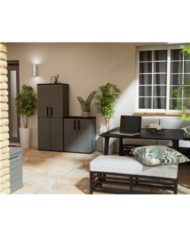 REACONDICIONADO ARMARIO ALTO DE PLSTICO 680X370X1630MM LINEA EASY ARTPLAST