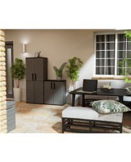 REACONDICIONADO ARMARIO ALTO DE PLSTICO 680X370X1630MM LINEA EASY ARTPLAST