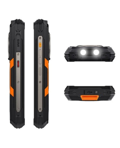 COMANDERO PDA SMARTPHONE CUBOT KING KONG POWER 5 6.88 6GB/128GB/4G/NFC/IP68/RUGE BLACK/ORANGE