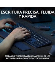 TECLADO LOGITECH MX KEYS S BLUETOOTH WIRELESS GRAFITO