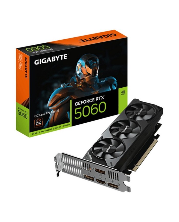 TARJETA DE VIDEO NVIDIA GIGABYTE RTX5060 OC LOW PROFILE 8GB GDDR7