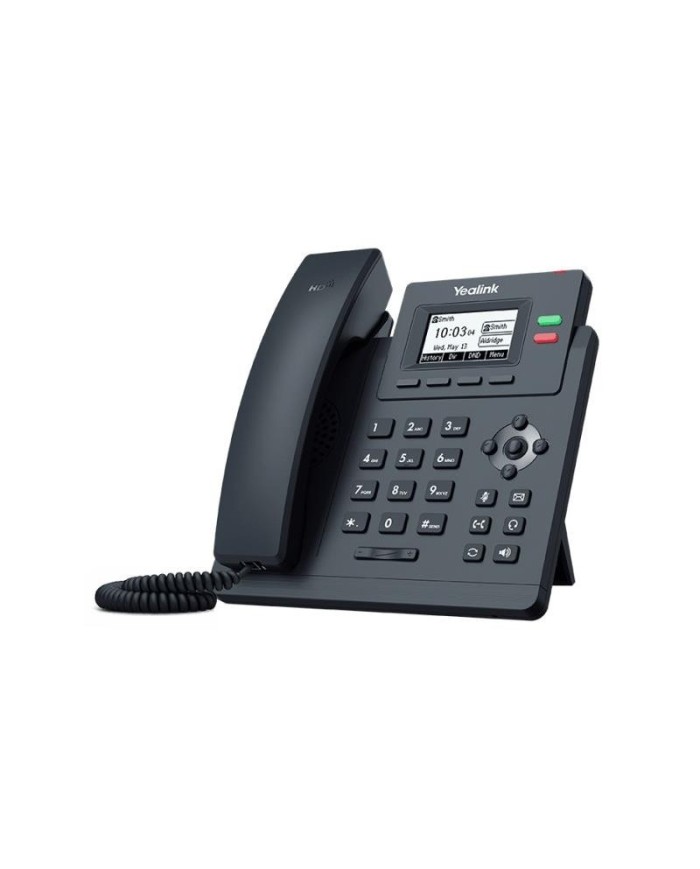 TELEFONO YEALINK SIP-T31P IP 2 LINES HD VOICE POE