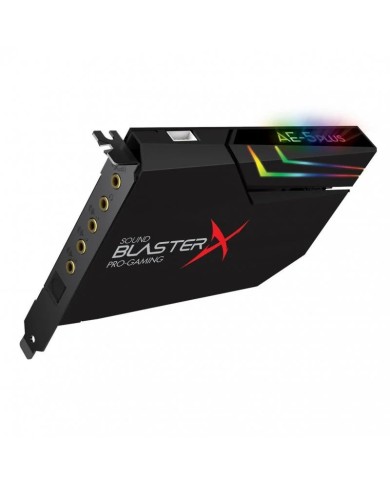 TARJETA DE SONIDO CREATIVE SOUNDBLASTER X AE-5 PCIE RGB