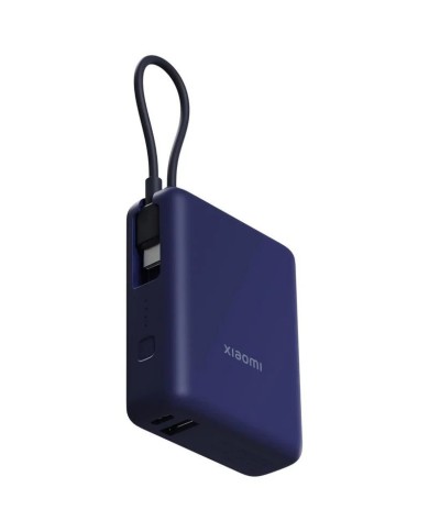POWERBANK XIAOMI 10000MAH 33W USB-A + USB-C + CABLE USB-C BLUE
