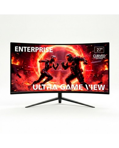 MONITOR ENTERPRISE ULTRAGAME-VIEW 27 CURVO 200HZ 2 X HDMI + 2 X DISPLAYPORT MULTIMEDIA VESA 3YR GAR