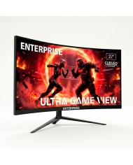 MONITOR ENTERPRISE ULTRAGAME-VIEW 27 CURVO 200HZ 2 X HDMI + 2 X DISPLAYPORT MULTIMEDIA VESA 3YR GAR