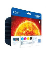 PACK TINTA BROTHER LC980VALBP COLOR + BLACK