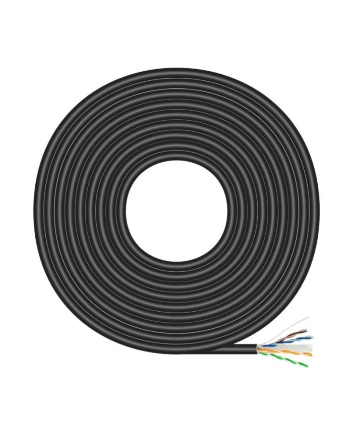 CABLE DE RED BOBINA CAT.6 UTP 100M AISENS BLACK