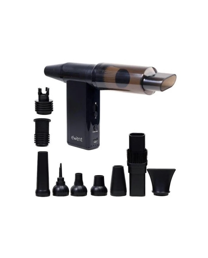 PISTOLA AIRE ELECTRICO ASPIRADOR/INFLADOR/BOMBA DE VACIO LIMPIAPOLVO EWENT