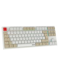 TECLADO PHOENIX ROYAL GAMING MECANICO TKL USB RGB WHITE