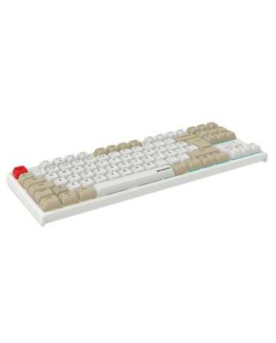 TECLADO PHOENIX ROYAL GAMING MECANICO TKL USB RGB WHITE TECLADO PHOENIX ROYAL GAMING MECANICO TKL USB RGB WHITE