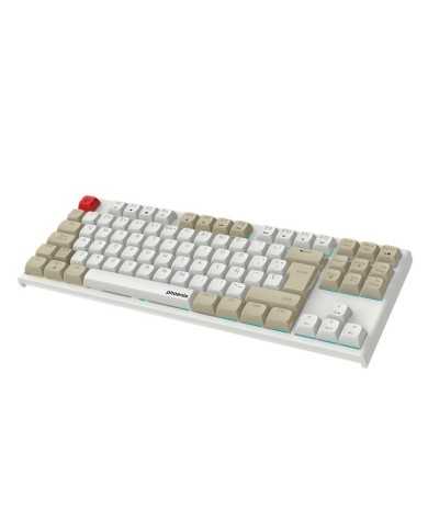 TECLADO PHOENIX ROYAL GAMING MECANICO TKL USB RGB WHITE TECLADO PHOENIX ROYAL GAMING MECANICO TKL USB RGB WHITE