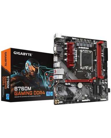 PLACA BASE GIGABYTE GA-B760M GAMING DDR4 HDMI + DP + VGA