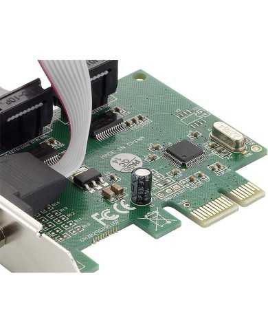 TARJETA CONCEPTRONIC PCI-EX 2 PUERTOS SERIE LOW PROFILE TARJETA CONCEPTRONIC PCI-EX 2 PUERTOS SERIE LOW PROFILE