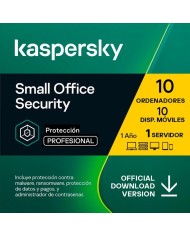 ANTIVIRUS KASPERSKY SMALL OF. SEC. 1L SERVER + 10L PC + 10L ANDROID L.ELEC ANTIVIRUS KASPERSKY SMALL OF. SEC. 1L SERVER + 10L PC + 10L ANDROID L.ELEC