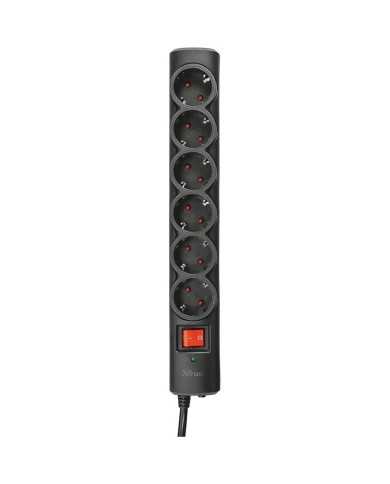 REGLETA TRUST 6 SCHUKOS INTERRUPTOR 1,8M BLACK REGLETA TRUST 6 SCHUKOS INTERRUPTOR 1,8M BLACK