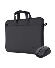 MALETIN TRUST BOLOGNA 16 BLACK + RATON WIRELESS SILENT BLACK MALETIN TRUST BOLOGNA 16 BLACK + RATON WIRELESS SILENT BLACK