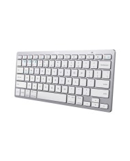 TECLADO TRUST BASICS SLIM WIRELESS BLUETOOTH TKL SILVER TECLADO TRUST BASICS SLIM WIRELESS BLUETOOTH TKL SILVER