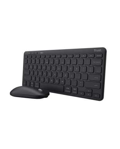TECLADO + RATON TRUST LYRA TKL WIRELESS MULTIDISPOSITVO BLACK