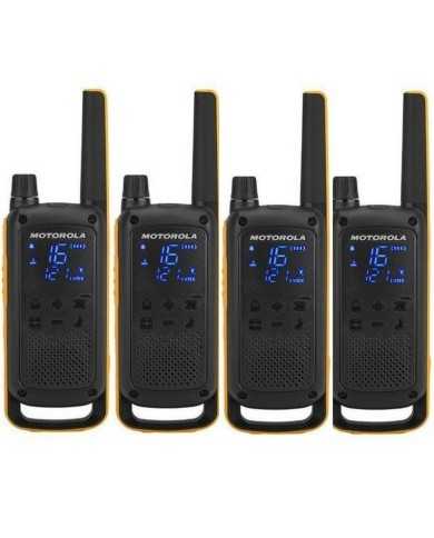WALKIE TALKIE MOTOROLA T82 EXTREM QUAD PACK 4UD
