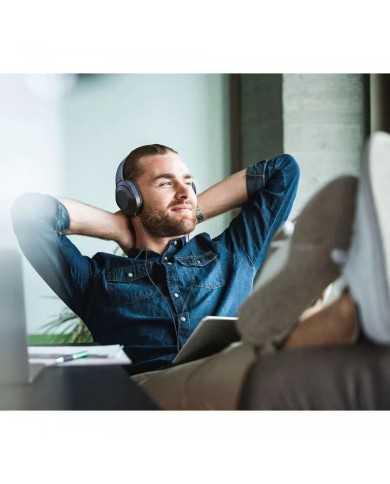 AURICULARES + MICROFONO PHILIPS TAH2005 JACK 3.5 BLACK