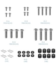 SOPORTE PARED TV MONITOR TOOQ 60-100 130KG BLACK