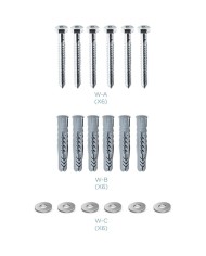 SOPORTE PARED TV MONITOR TOOQ 60-100 130KG BLACK