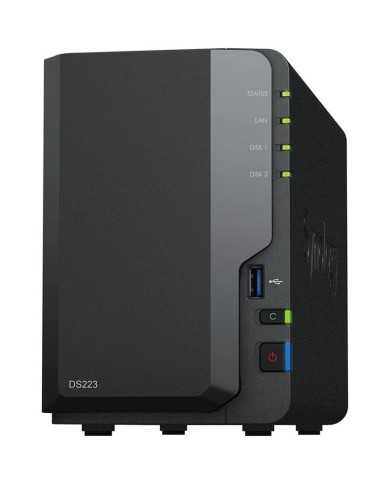 UNIDAD NAS SYNOLOGY 2 HDD/SSD DISKTATION CPU 1.7GHZ 4 NUCLEOS