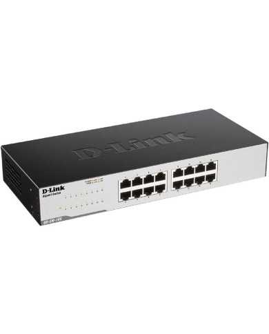 SWITCH D-LINK GIGABIT 16 PUERTOS GO-SW-16G/E