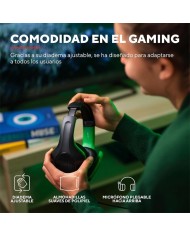 AURICULARES + MICROFONO TRUST GAMING GXT 415X ZIROX MULTI HEADSET GREEN