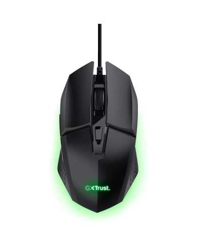 RATON TRUST GAMING GXT 109 FELOX RGB USB 6400DPI 6 BOTONES BLACK