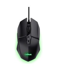 RATON TRUST GAMING GXT 109 FELOX RGB USB 6400DPI 6 BOTONES BLACK