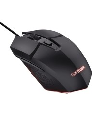 RATON TRUST GAMING GXT 109 FELOX RGB USB 6400DPI 6 BOTONES BLACK