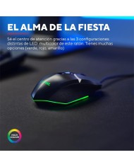 RATON TRUST GAMING GXT 109 FELOX RGB USB 6400DPI 6 BOTONES BLACK