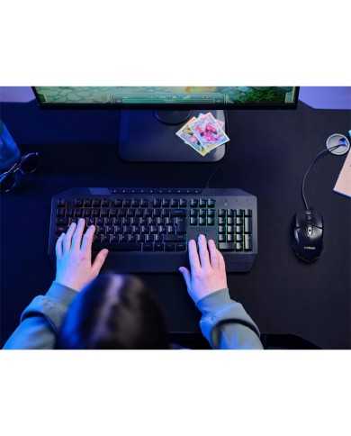 RATON TRUST GAMING GXT 109 FELOX RGB USB 6400DPI 6 BOTONES BLACK RATON TRUST GAMING GXT 109 FELOX RGB USB 6400DPI 6 BOTONES BLACK