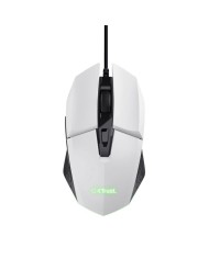RATON TRUST GAMING GXT 109W FELOX RGB USB 6400DPI 6 BOTONES WHITE