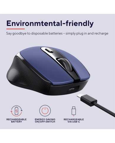 RATON TRUST ZAYA RECARGABLE WIRELESS BLUE RATON TRUST ZAYA RECARGABLE WIRELESS BLUE