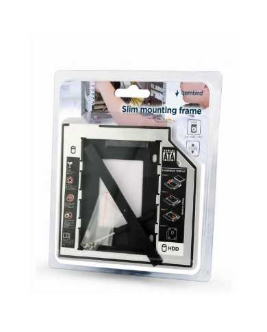 ADAPTADOR GEMBIRD DISCO DURO 2.5 PARA UNIDAD OPTICA PORTATIL 9.5MM