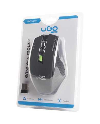 RATON UGO MY-03 1800DPI WIRELESS OPTICO BLACK