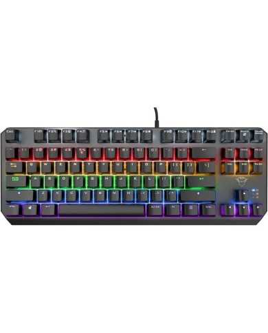 TECLADO TRUST GAMING GXT 834 CALLAZ MECANICO TKL USB RGB
