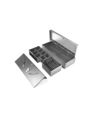 CAJON PORTAMONEDAS LB-170M 46CM VERTICAL BLACK ACERO INOXIDABLE